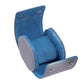 Leather Watch Roll for 1 watch - Saffiano Azure / Atlas