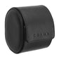 Leather Watch Roll for 1 watch - Saffiano Black / Black