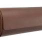 Leather Watch Roll for 3 watches - Saffiano Dark Brown / Chocolate